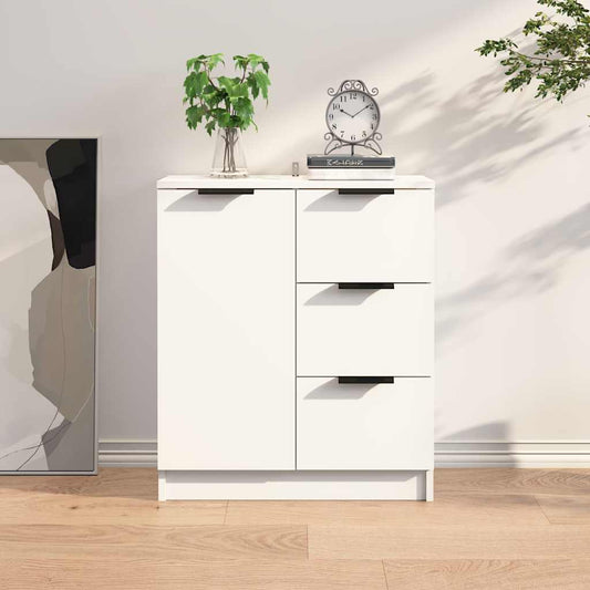 Sideboard | White | Engineered wood | Medium | Sideboard | Rectangular