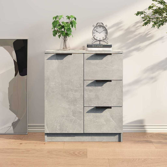 Sideboard | Concrete grey | Engineered wood | Medium | Sideboard