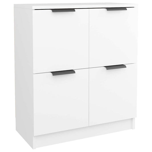 Sideboard | White | Engineered wood | Compact | Sideboard | Rectangular