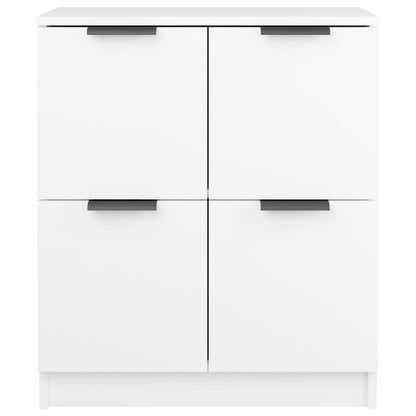 Sideboard White 60x30x70 cm Engineered Wood