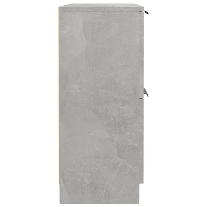 Sideboard Concrete Grey 60x30x70 cm Engineered Wood