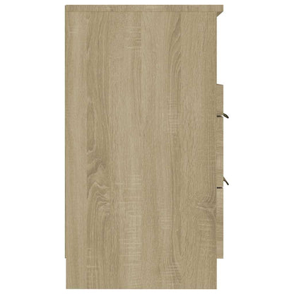 Bedside Cabinets 2 pcs Sonoma Oak Engineered Wood
