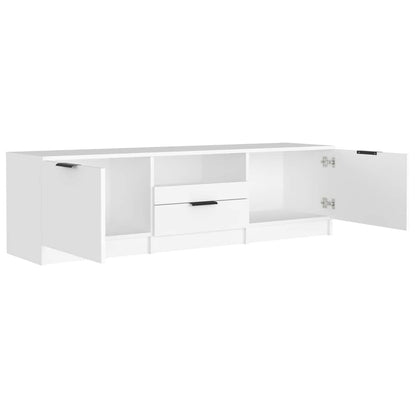 TV Cabinet White 140x35x40 cm Engineered Wood