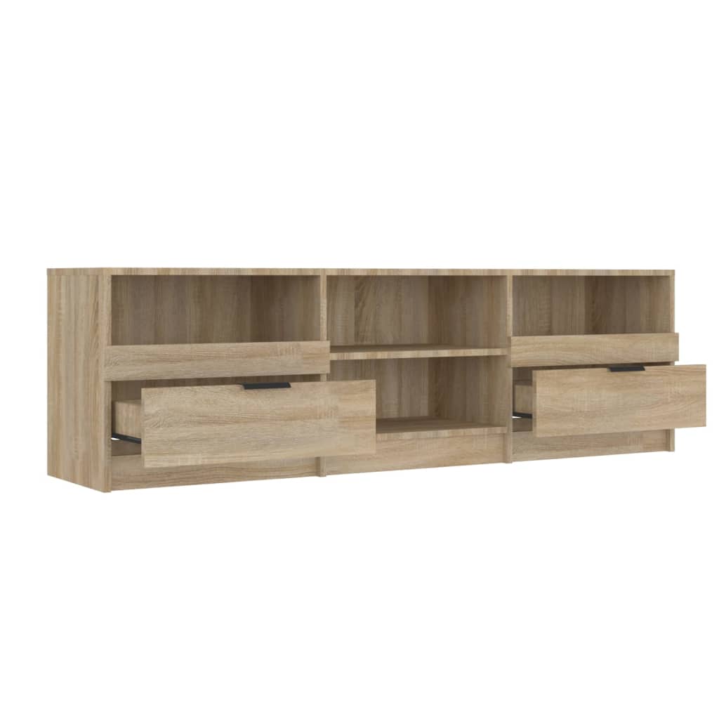 TV Cabinet | Sonoma oak | Engineered wood | Medium | TV Cabinet