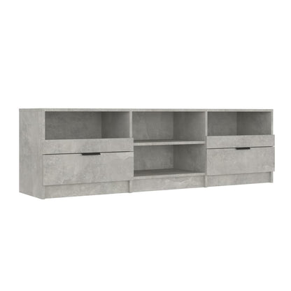 TV Cabinet | Concrete Grey | Engineered Wood | Medium | TV Stand