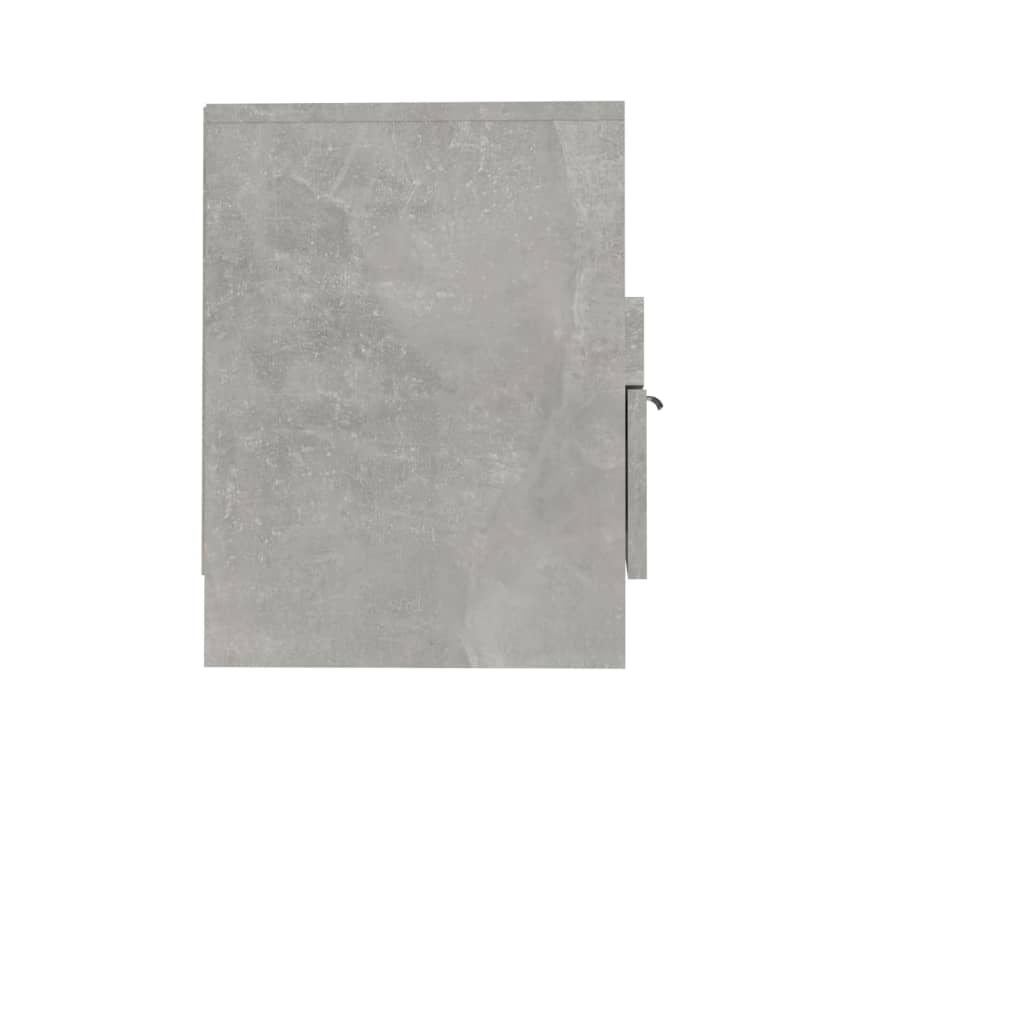 TV Cabinet | Concrete Grey | Engineered Wood | Medium | TV Stand