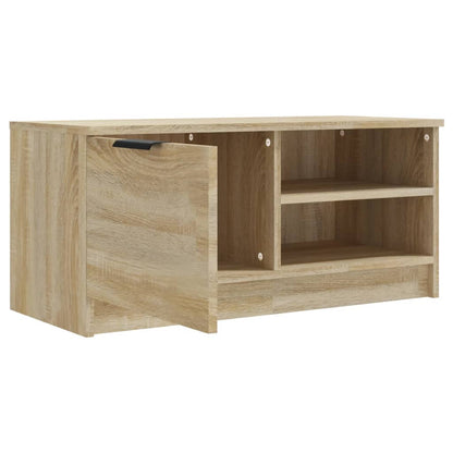 TV Cabinet Sonoma Oak 80x35x36,5 cm Engineered Wood