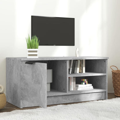 TV Cabinet Concrete Grey 80x35x36,5 cm Engineered Wood