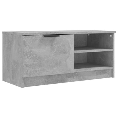 2 Piece TV Cabinet Set Concrete Grey 80x35x36,5 cm Engineered Wood