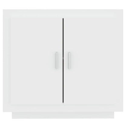 Sideboard White 80x40x75 cm Engineered Wood