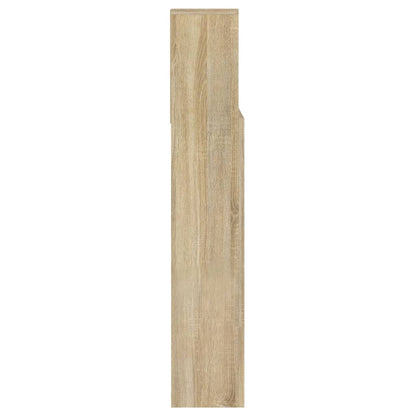 Headboard Cabinet Sonoma Oak 140x19x103.5 cm