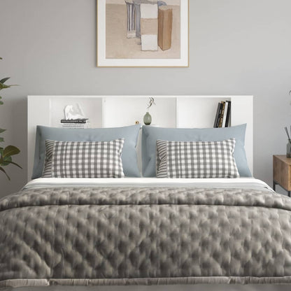 Headboard Cabinet | White | Engineered wood | Headboard Cabinet