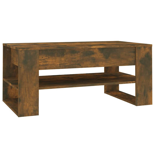 Coffee Table | Smoked oak | Engineered wood | Medium | Coffee Table