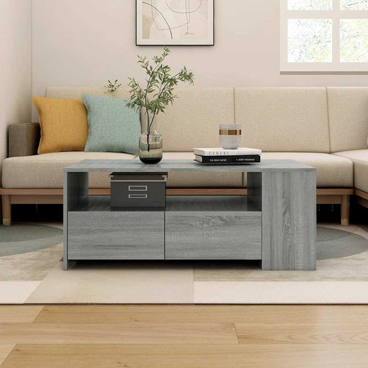 Coffee Table | Grey sonoma | Engineered wood | Medium | Coffee Table