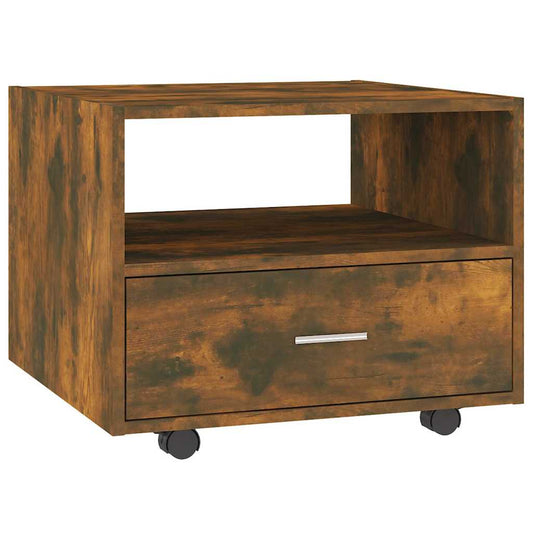 Coffee Table | Smoked oak | Engineered wood | Compact | Coffee Table