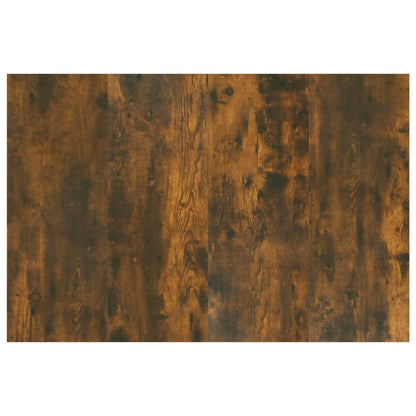 816970 vidaXL Bed Headboard Smoked Oak 120x1,5x80 cm Engineered Wood