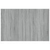 Bed Headboard Grey Sonoma 120x1.5x80 cm Engineered Wood