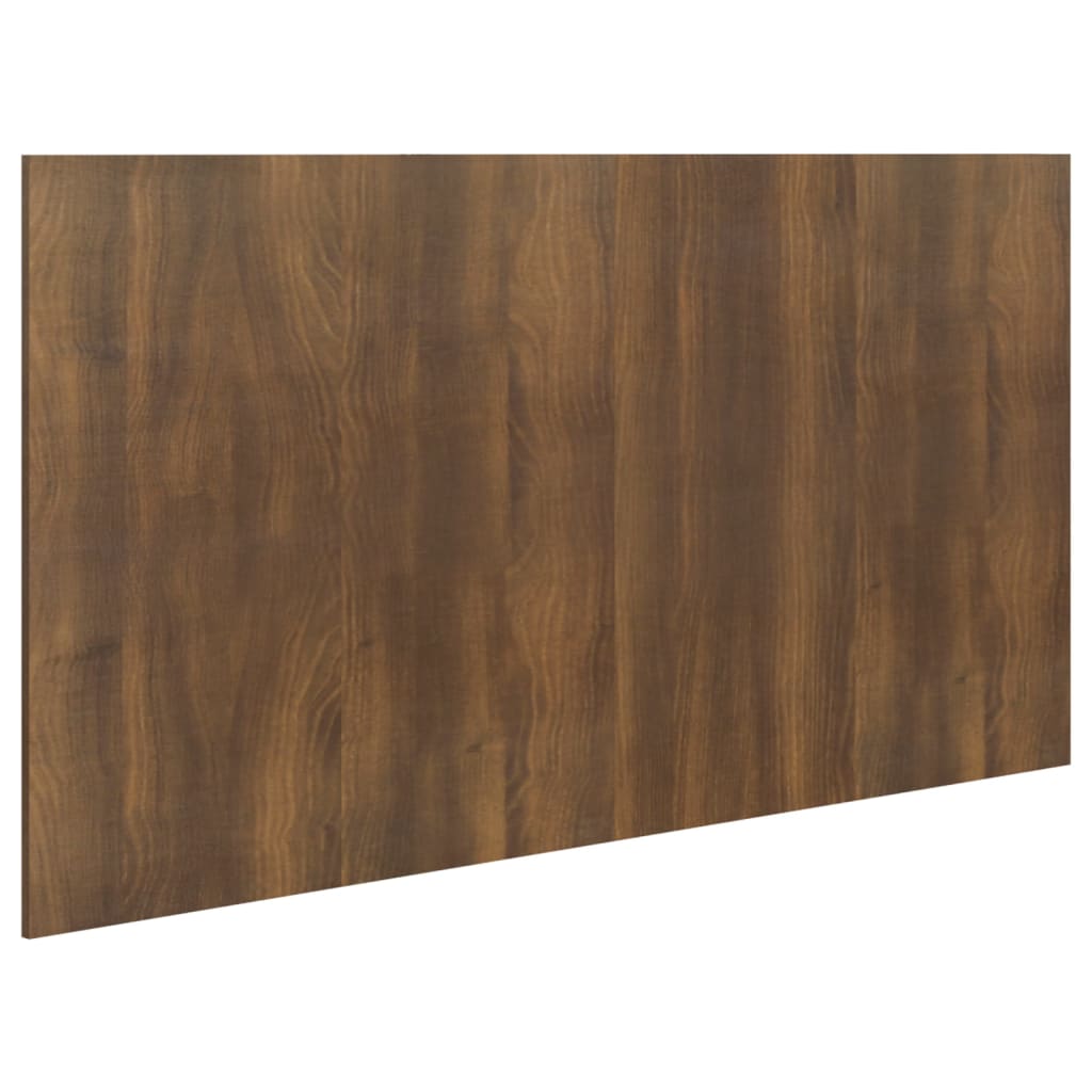 816975 vidaXL Bed Headboard Brown Oak 160x1,5x80 cm Engineered Wood