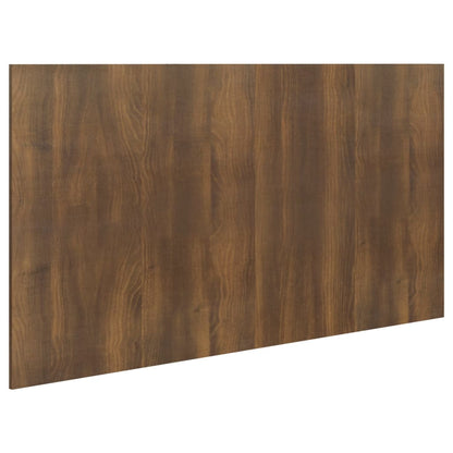 816975 vidaXL Bed Headboard Brown Oak 160x1,5x80 cm Engineered Wood