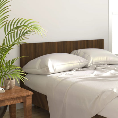 816975 vidaXL Bed Headboard Brown Oak 160x1,5x80 cm Engineered Wood