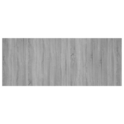 816977 vidaXL Bed Headboard Grey Sonoma 200x1,5x80 cm Engineered Wood