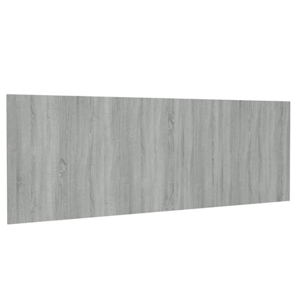 Wall Headboard Grey Sonoma 240x1,5x80 cm Engineered Wood