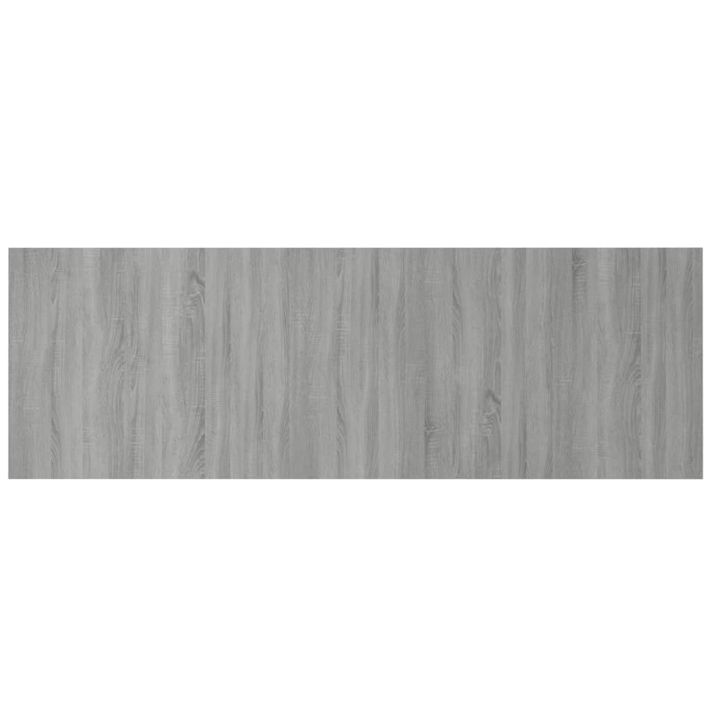 Wall Headboard Grey Sonoma 240x1,5x80 cm Engineered Wood