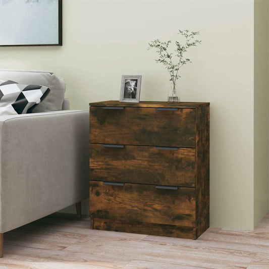 Sideboard | Smoked Oak | Engineered Wood | Compact | Sideboard