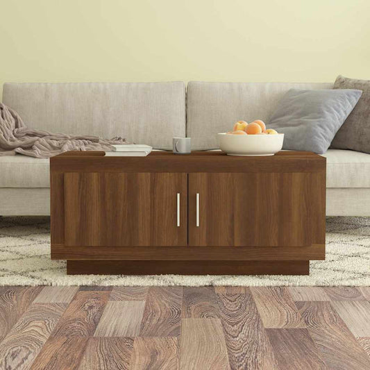 Coffee Table | Brown Oak | Engineered Wood | Medium | Coffee Table
