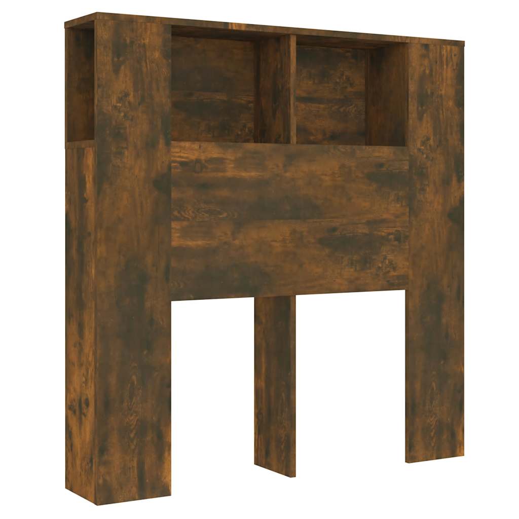 Headboard Cabinet | Smoked Oak | Engineered wood | Medium