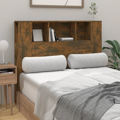 Headboard Cabinet | Smoked Oak | Engineered wood | Medium