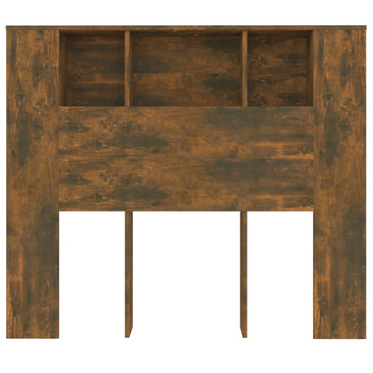 Headboard Cabinet | Smoked Oak | Engineered wood | Medium