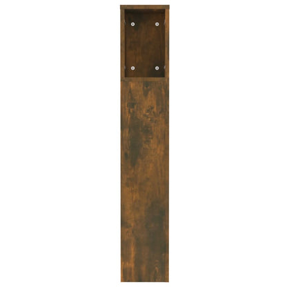 Headboard Cabinet | Smoked Oak | Engineered wood | Medium