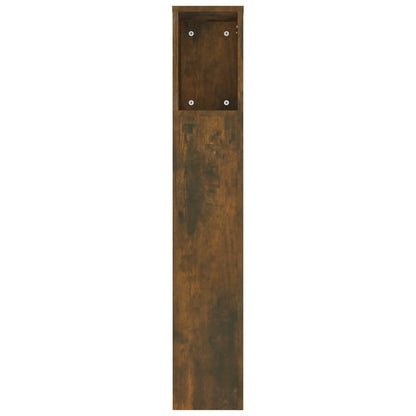 Headboard Cabinet | Smoked Oak | Engineered wood | Standard
