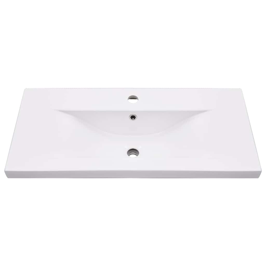 Washbasin Frame With Basin | Black | Powder-coated iron | Standard