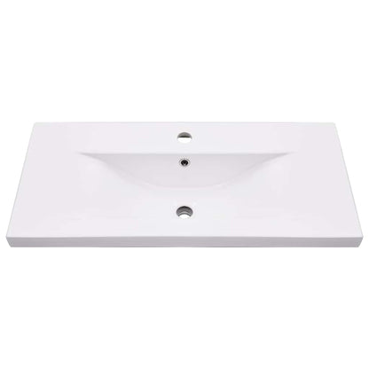 Washbasin Frame With Basin | Black | Powder-coated iron | Standard