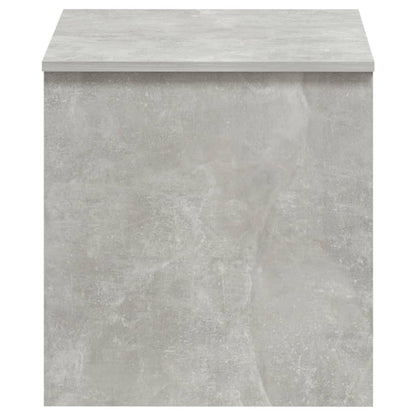Coffee Table Concrete Grey 102x50.5x52.5 cm Engineered Wood