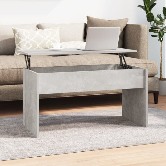 Coffee Table | Concrete grey | Engineered wood | Medium