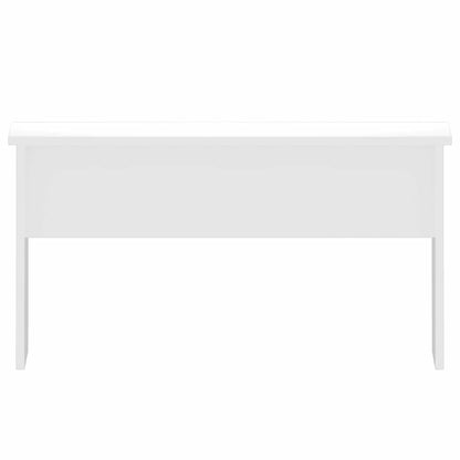 vidaXL Coffee Table High gloss white Engineered wood