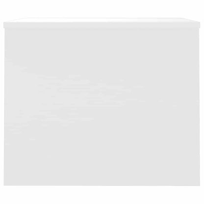 vidaXL Coffee Table High gloss white Engineered wood