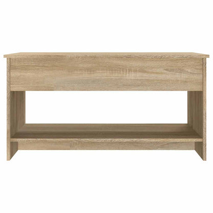 809650 vidaXL Coffee Table Sonoma Oak 102x50x52,5 cm Engineered Wood