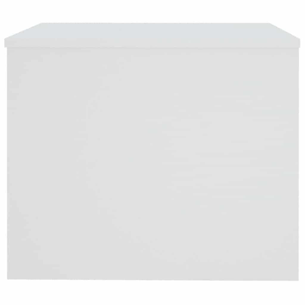 Coffee Table White 80x50x40 cm Engineered Wood
