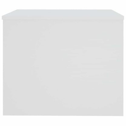 Coffee Table White 80x50x40 cm Engineered Wood