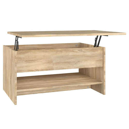 Coffee Table | Sonoma oak | Engineered wood |  Adjustable Armrests