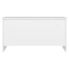 Coffee Table White 102x55.5x52.5 cm Engineered Wood