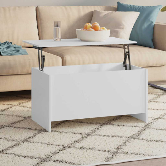Coffee Table | White | Engineered wood | Medium