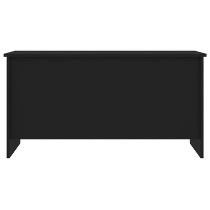 Coffee Table Black 102x55.5x52.5 cm Engineered Wood