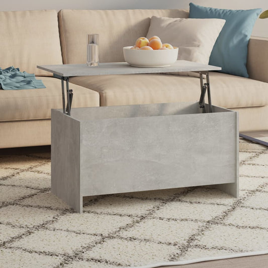 Coffee Table | Concrete grey | Engineered wood | Medium
