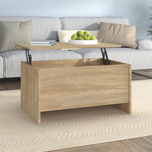 Coffee Table | Sonoma oak | Engineered wood | Compact
