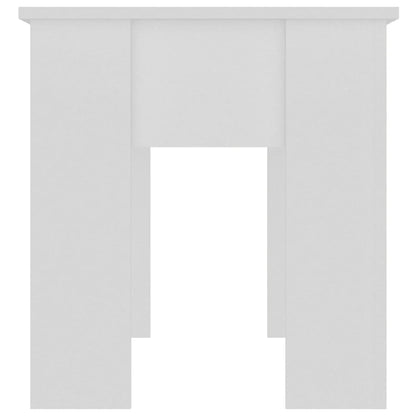 Coffee Table White 101x49x52 cm Engineered Wood
